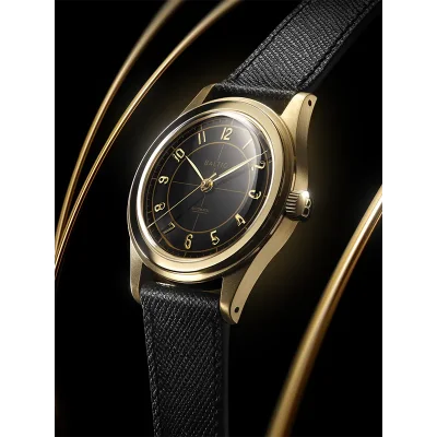 HMS 002 GOLD PVD - BLACK