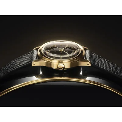 HMS 002 GOLD PVD - BLACK