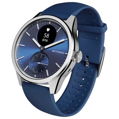 Withings HWA10-MODEL 12-ALL Bl� med safirglass 42 mm