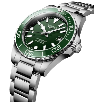 Longines HydroConquest L37794066 gr�nn automatisk klokke