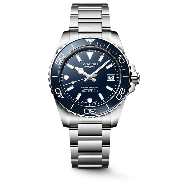 Longines HydroConquest L37794966 Bl� Mekanisk Klokke
