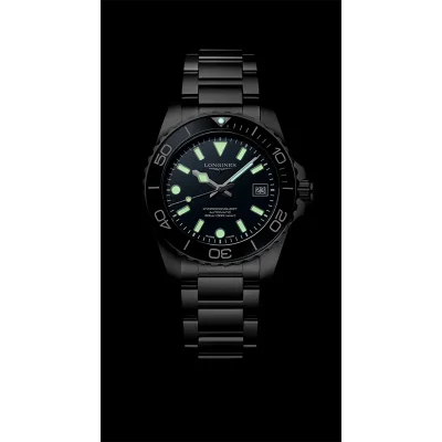 Longines HydroConquest L37794966 Bl� Mekanisk Klokke
