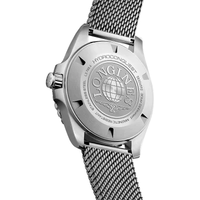 Longines HydroConquest L37884906 svart automatisk klokke