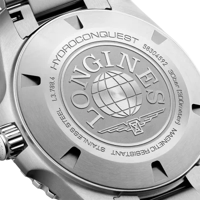 Longines HydroConquest L37884966 Bl� Safirglass Automatisk