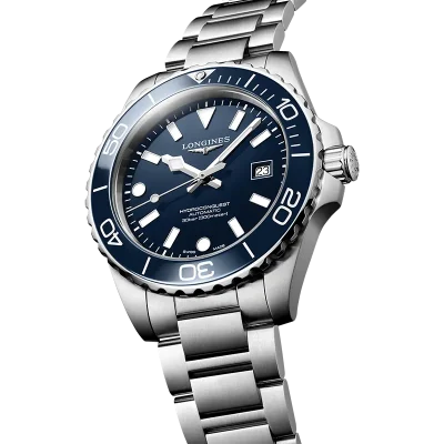 Longines HydroConquest L37884966 Bl� Safirglass Automatisk