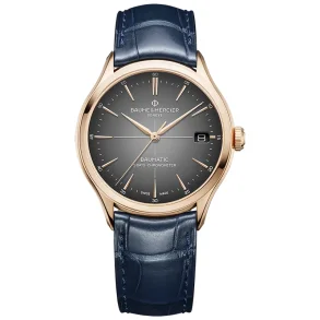 BAUMATIC 40MM 18K/L DI:GREY AUTO