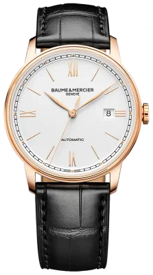 CLASSIMA AUTO. 18K PINK GOLD DATE DI:WHT