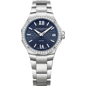Riviera, ST/ST DI:BLUE 44 DIAMONDS TW/VS1 QUARTZ