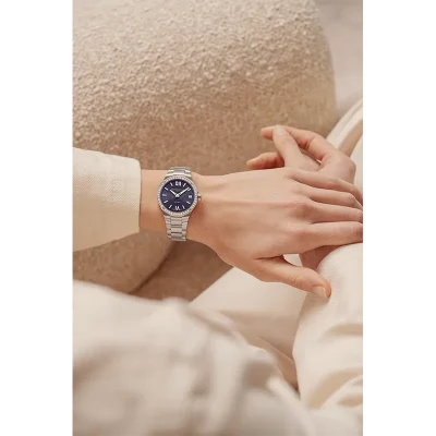 Riviera, ST/ST DI:BLUE 44 DIAMONDS TW/VS1 QUARTZ