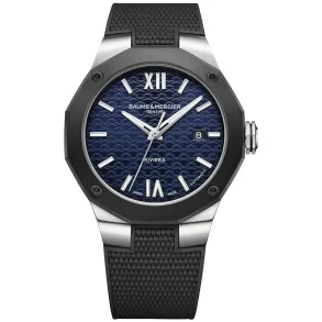 Riviera 42MM, ST/ADLC/RUBB DI:D.BLUE
