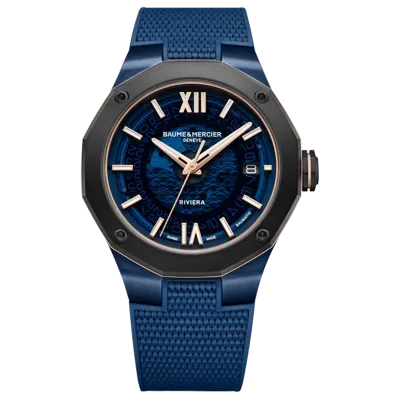 Riviera Baumatic 42MM, ST/ PVD treatment, Titanium bezel