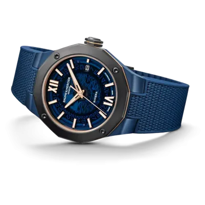 Riviera Baumatic 42MM, ST/ PVD treatment, Titanium bezel