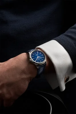 CLIFTON BAUTMTIC 39 MM ST/L DI :BLUE