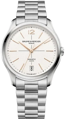 MOA10793 CLIFTON 39MM ST/ST DI:WHT