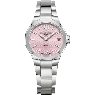 RIVIERA 33MM ST/ST DI:PINK Q