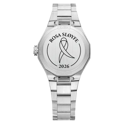 RIVIERA 33MM ST/ST DI:PINK Q