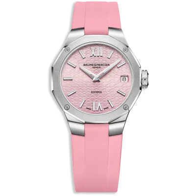 RIVIERA 33MM ST/ST DI:PINK Q