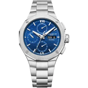 RIVIERA CHRONO 41MM ST/ST DI:BLUE