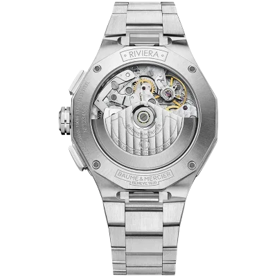 RIVIERA CHRONO 41MM ST/ST DI:BLUE