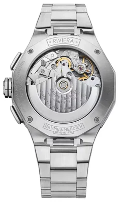 MOA10827 RIVIERA CHRONO 41 MM ST/ST DI:WHT