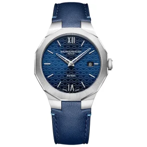 RIVIERA 39MM ST/L DI:BLUE QUARTZ