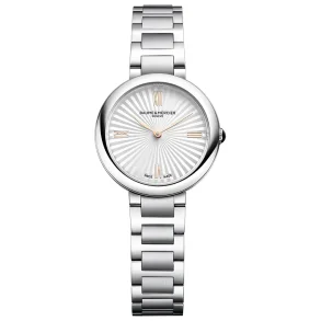 JOIA 28MM ST/ST DI:SILV QUARTZ