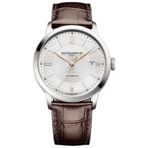 Baume & Mercier MOA10853 Herreklokke S�lv 40 mm