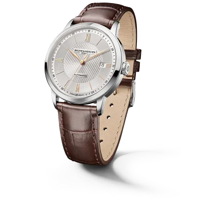 Baume & Mercier MOA10853 Herreklokke S�lv 40 mm