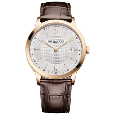 CLASSIMA 40MM PVD/ST/L GILD DI: SILV QUARTZ