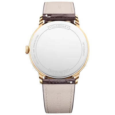 CLASSIMA 40MM PVD/ST/L GILD DI: SILV QUARTZ