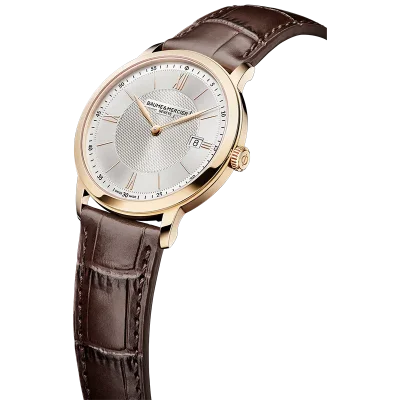 CLASSIMA 40MM PVD/ST/L GILD DI: SILV QUARTZ