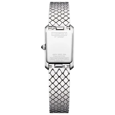 HAMPTON XS ST/ST DI: SILV QUARTZ