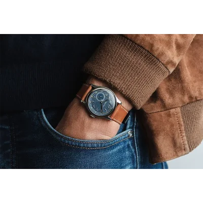 MR Classic - Blue - Stitched Lion