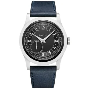 MR ROULETTE BLACK - STITCHED NAVY BLUE