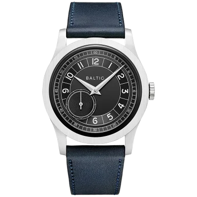 MR ROULETTE BLACK - STITCHED NAVY BLUE