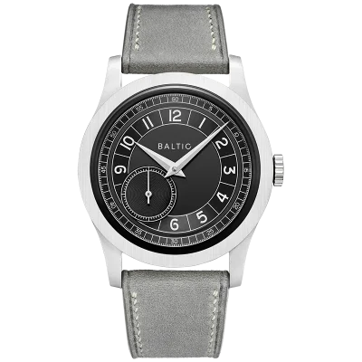 MR ROULETTE BLACK - Stitched Light Grey