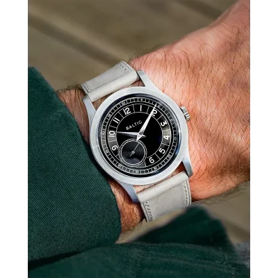 MR ROULETTE BLACK - Stitched Light Grey