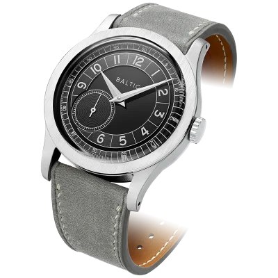 MR ROULETTE BLACK - Stitched Light Grey