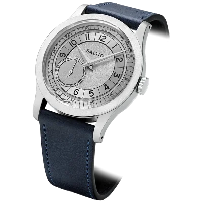MR ROULETTE SILVER - STITCHED NAVY BLUE