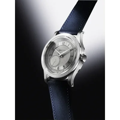 MR ROULETTE SILVER - STITCHED NAVY BLUE