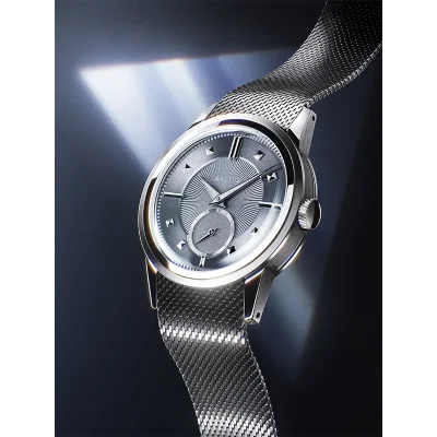 BALTIC WATCHES PRISMIC - GREY BLUE - MESH