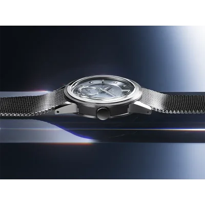 BALTIC WATCHES PRISMIC - GREY BLUE - MESH