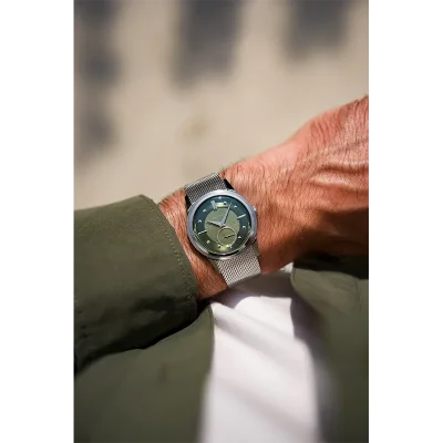 BALTIC WATCHES  PRISMIC GREEN -  MESH