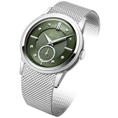 BALTIC WATCHES  PRISMIC GREEN -  MESH