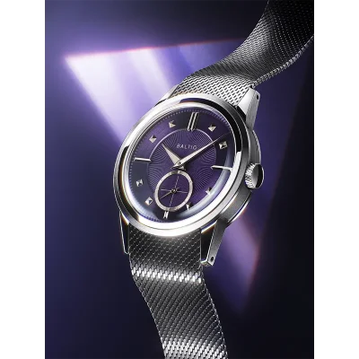 BALTIC WATCHES PRISMIC PURPLE - MESH