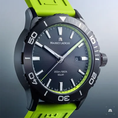 Maurice Lacroix Pontos PT1008-DLB00-330-5 Svart safirglass 41 mm