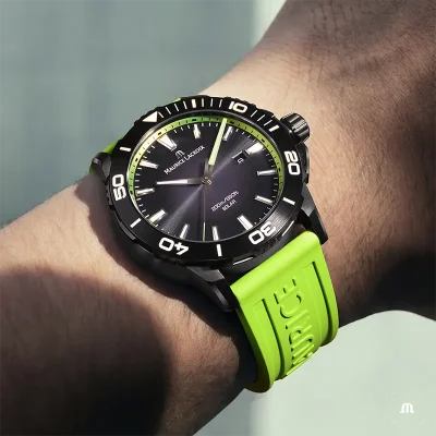 Maurice Lacroix Pontos PT1008-DLB00-330-5 Svart safirglass 41 mm