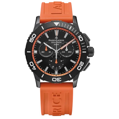 Maurice Lacroix Pontos PT1038-DLB00-330-6 svart 41 mm