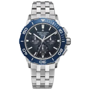 Maurice Lacroix Pontos PT1038-SSL42-430-1 bl� safirglass herreklokke