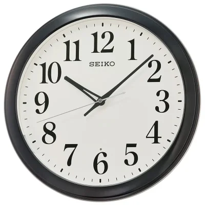 SEIKO WALL CLOCK �33X4CM AUTO LIGHT (HI/LO)'